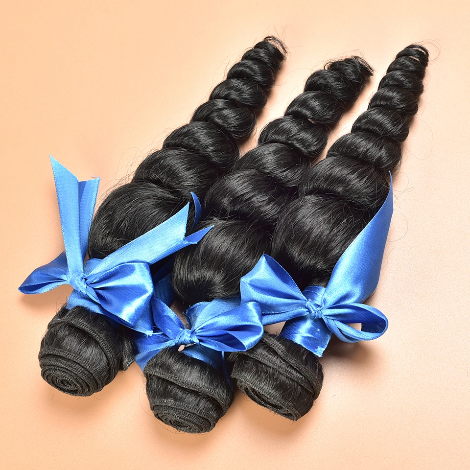 Loose Wave Bundles 8-40 Inchs Brazilian Human Hair Weave Bundles 1/3/4 Bundles Deal Top Quality Human Hair Extensions Wholeasle 2