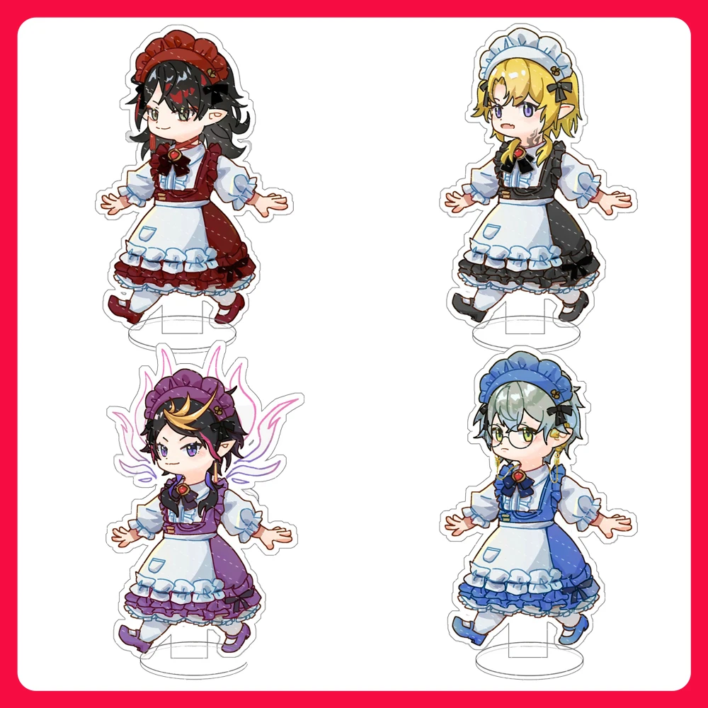 

Anime Game Cosplay Acrylic Action Figure Zhongli Tartaglia Stand Model Toy Cute Desk Decor Prop Fans Collection Gift