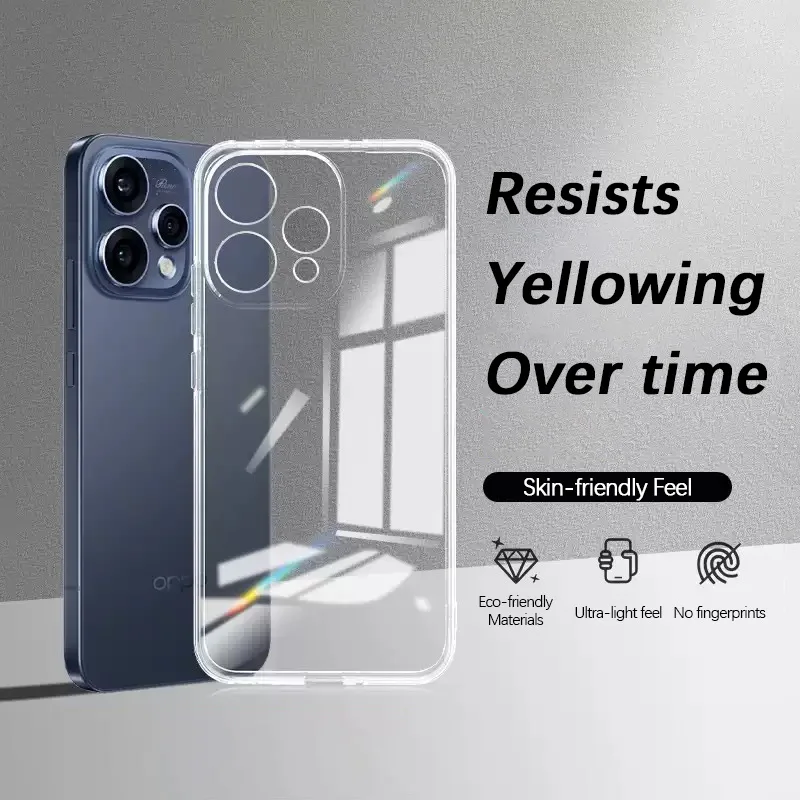 Flexible Durable Clear TPU Phone Case - Slim, Soft, and Shockproof Shield