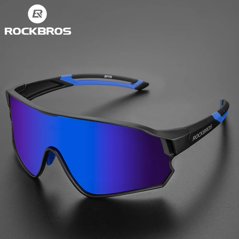 ROCKBROS Polarized Bike Glasses Bicycle UV400 Sports Sunglasses lentes de sol hombre Anti Glare Lightweight Cycling Equipment