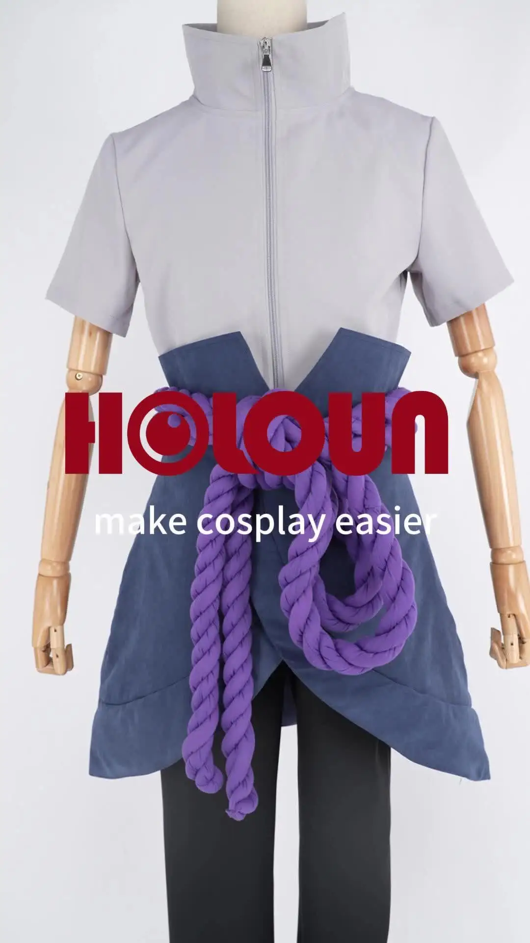 Holoun-アニメうちはサスケのコスプレ衣装,ユニセックスコスプレ