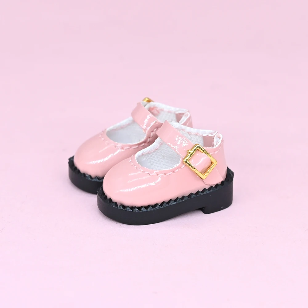 Multiple Colour Obitsu Doll Mary Jane Shoes Dolls Accessories Bjd Doll Leather Shoes Toys For Ddf Body9 1/12 Bjd Gsc Doll 6