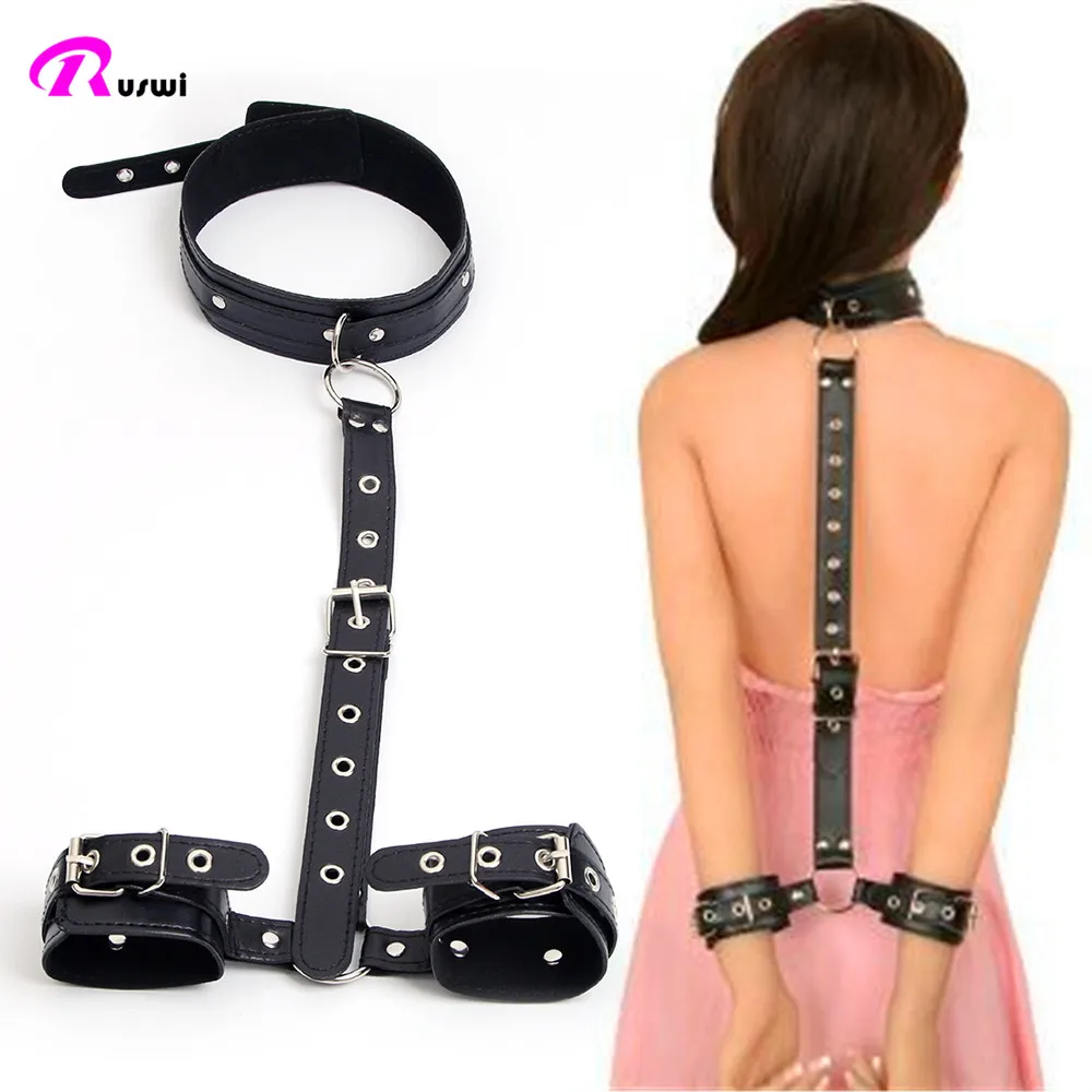 Female Handcuffs Collar Adult Games
