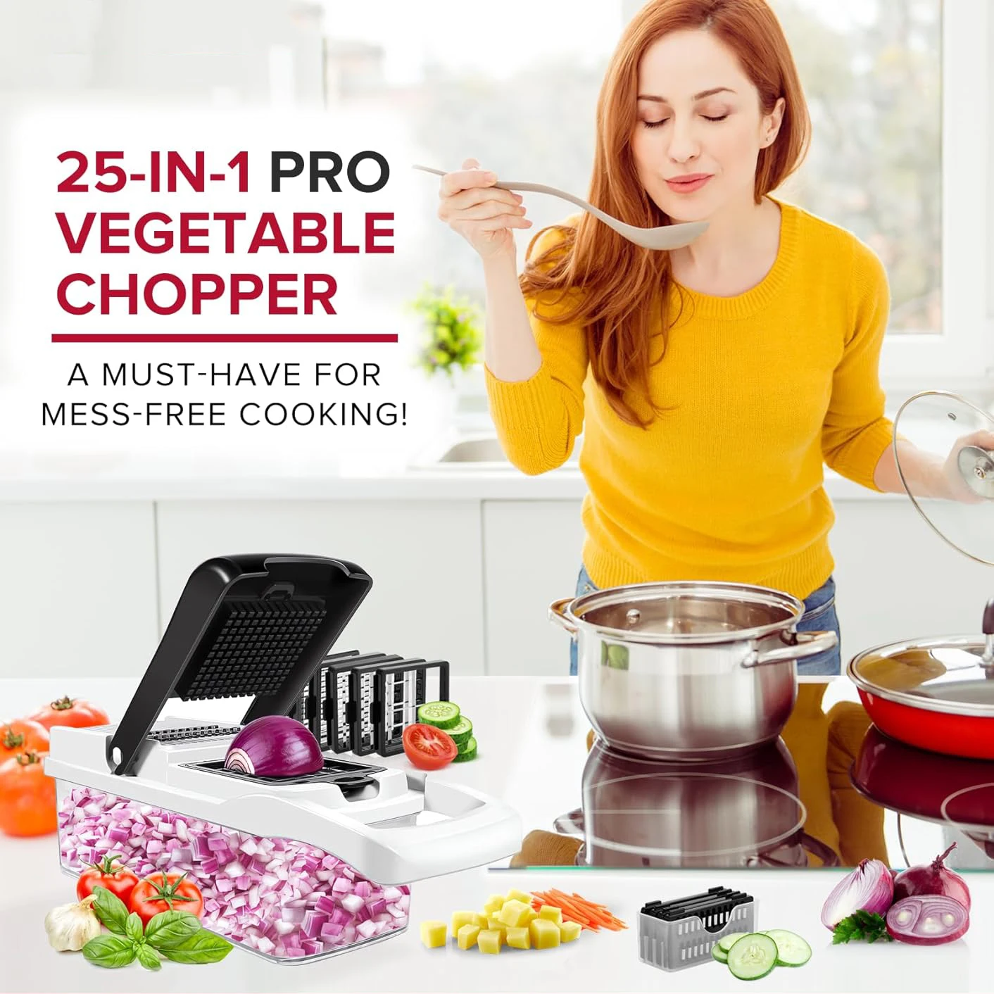 25 in 1 Multifunctional Vegetable Chopper