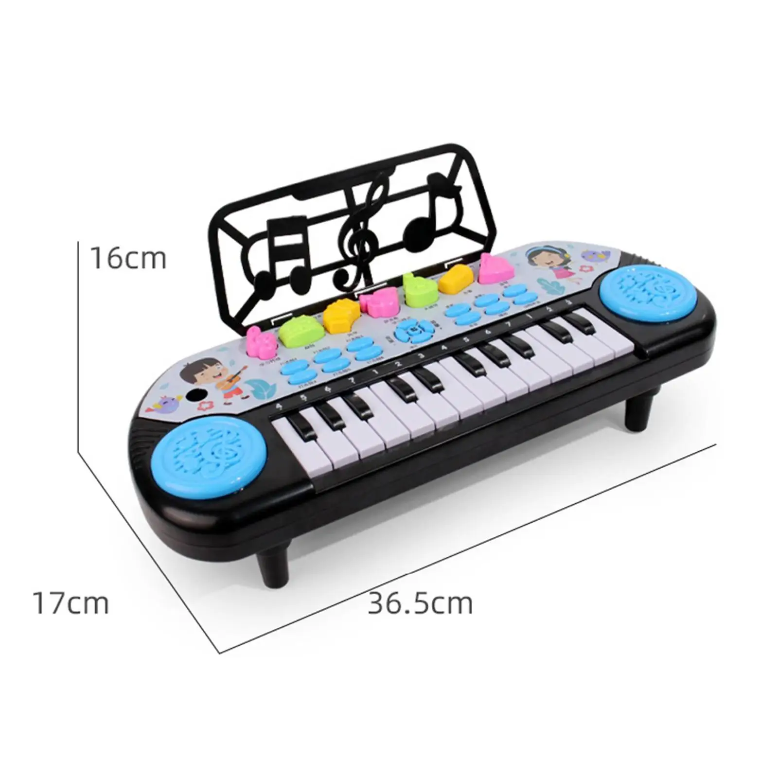 Electronic, 24 Keys, Electric Piano, Digital Piano, Children's Learning Piano