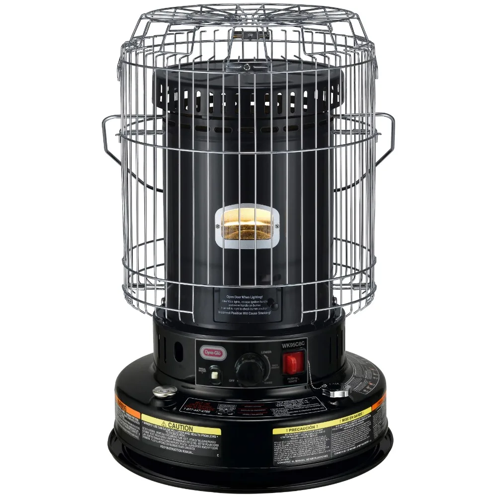 

Dyna-Glo WK95C8C 23,800 BTU Portable Indoor Kerosene Convection Heater
