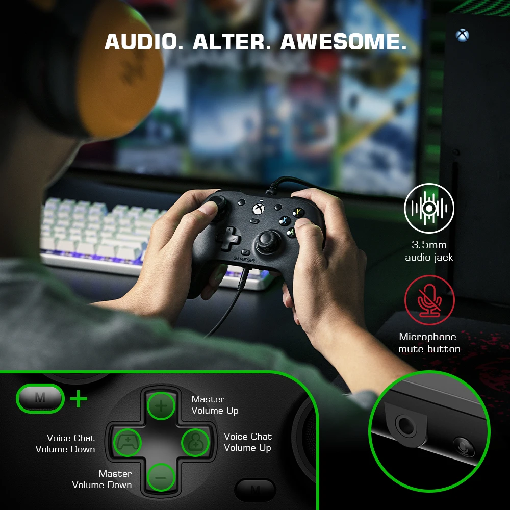 GameSir Xbox е   Ʈѷ, Xbox ø X, Xbox ø S, Xbox One, ALPS ̽ƽ Ȧ ȿ Ʈ , G7