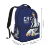 CR7 Cristiano Ronaldo Backpack Student Schoolbag for Men Women Laptop Canvas Bags 2