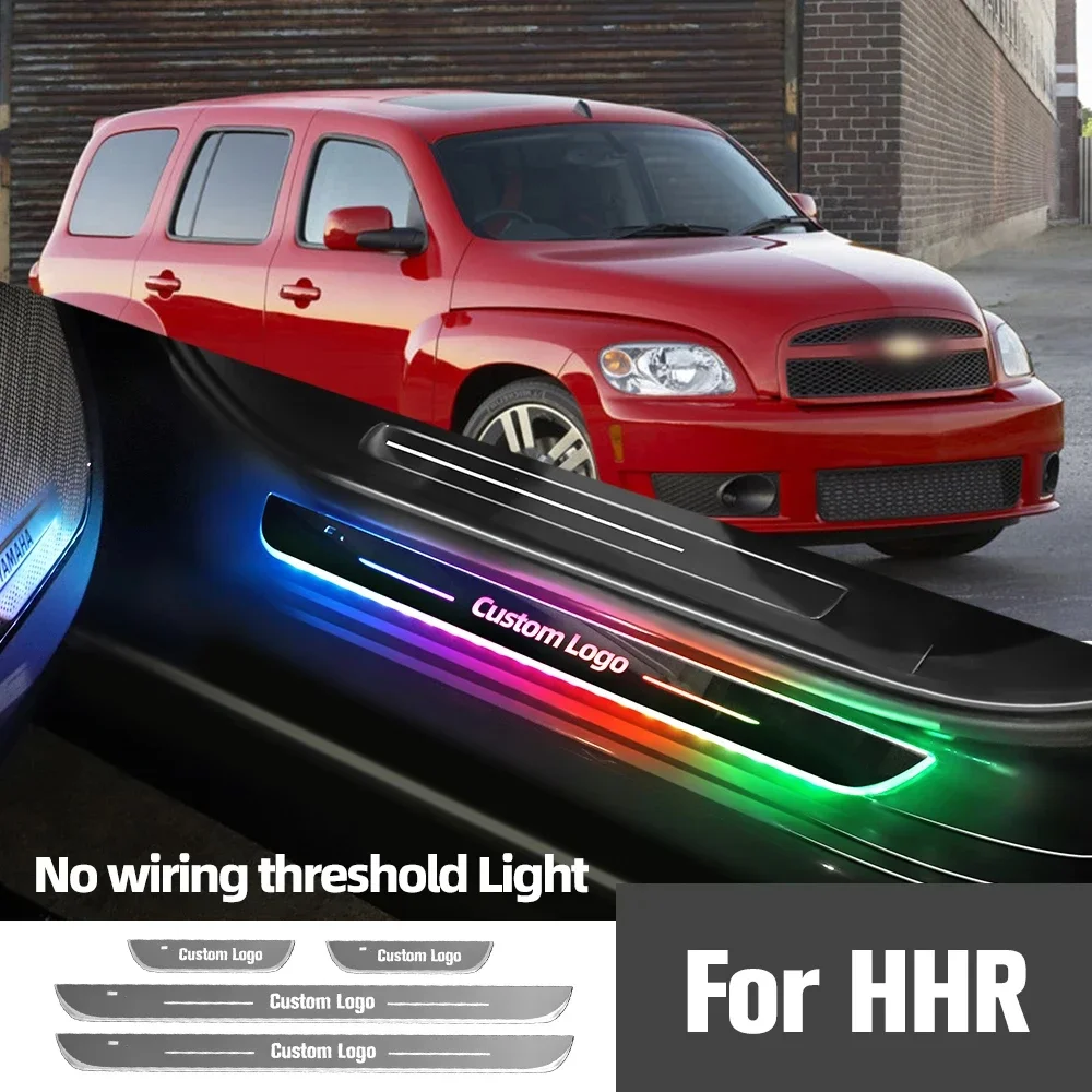 

For Chevrolet HHR 2006-2011 2007 2008 2009 Car Door Sill Light Customized Logo LED Welcome Threshold Pedal Lamp Accessories
