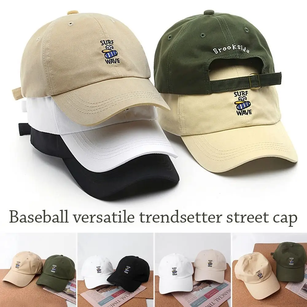 

Men Women Summer Cotton Portable Adjustable Baseball Hat Snapback Cap Peaked Caps Sun Visors Hat