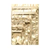 100pcs One Side Transparent Gold Aluminum Foil Zip Lock Bags - Food Grade Zipper Reusable Plastic Pouches Christmas Gift Package 6