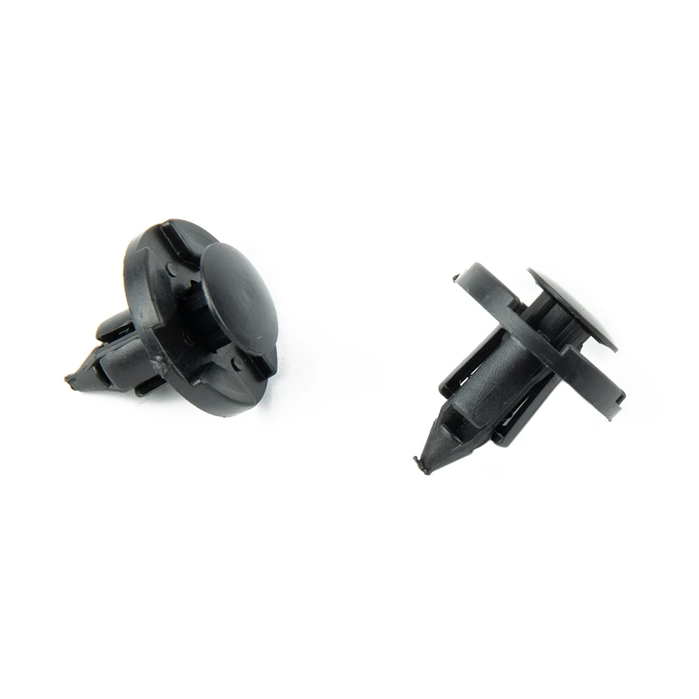 

Mud Rivets Retainer Clips for Nissan Caravans Flaps Bumper Push 15mm Black High Quality 20pcs Car Plastic Fastener