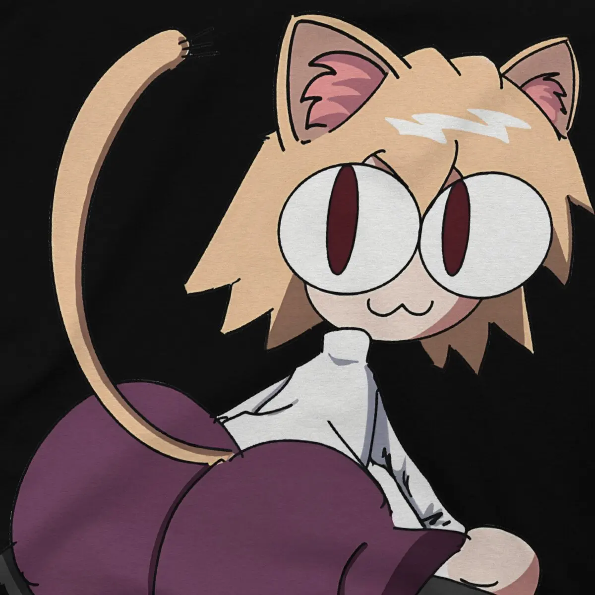 Sey Men's T Shirt Neco Arc NECOARC Cat Novelty Tees Short Sleeve