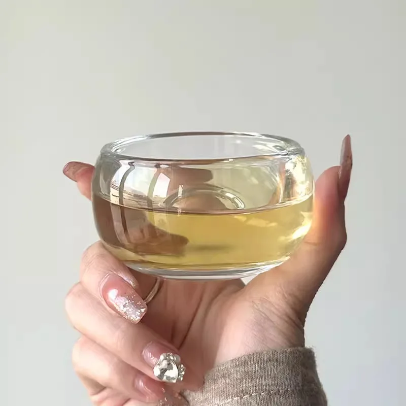High-temperature Resistant Crystal Glass Tea Cup