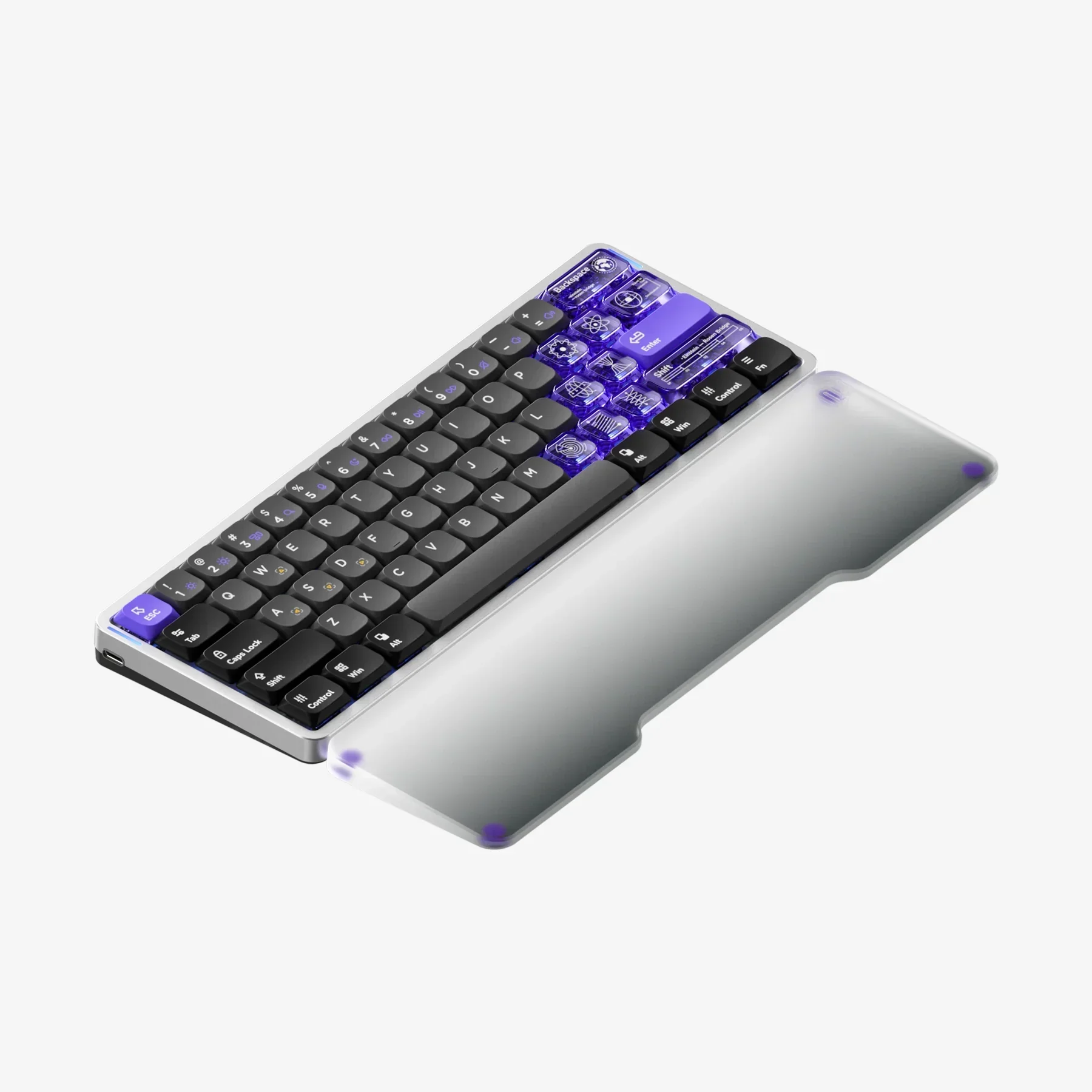 NuPhy Air60 V1 Gateron 茶軸 Nuphy Air60 V2 Bluetooth 2.4g Wireless 60% Mechanical