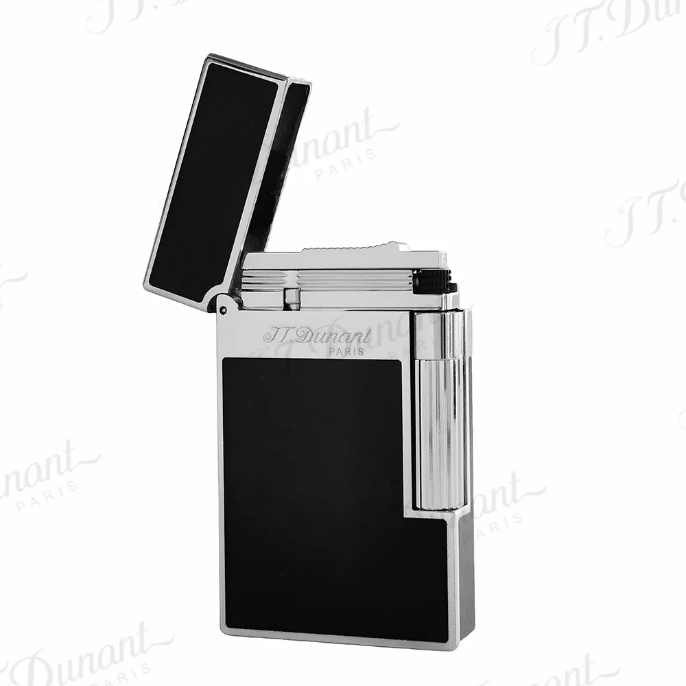 New Original Dunant Brass Gas Lighter Lacquer Cigarette Tobacco Smoking Tool Anniversary Gift for Men Dad 4