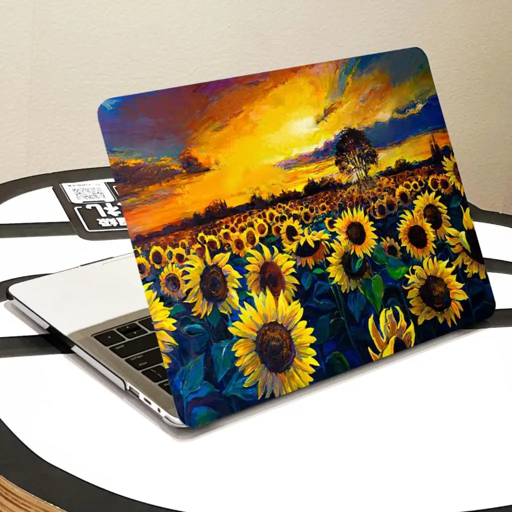 

Sunset Strait Laptop Case For Macbook M1 M2 Air 13 15.3 2023 A2941 Pro 13 14 16 inchA2681A2179A2337A2338A2289 Touch bar/ID cover