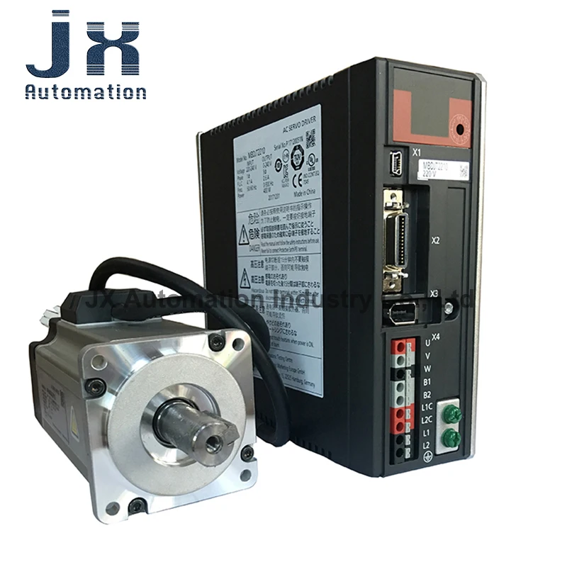 220V 0.4KW High Inertia AC Servo Motor MHMJ042P1S+MBDJT2210 Servo Drive