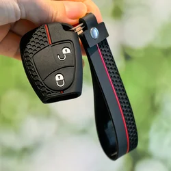 Premium Silicone Remote Key Cover Protector (With Keychain B)