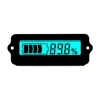 LY6W 12V 24V 36V 48V Lead Acid Battery Capacity Indicator LCD Digital Display Meter Lithium Battery Power Level Detector Tester 3