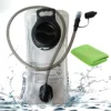 1.5L/2L Water Bladder White Hydration Pack Reserevoir White Water Bag for Camping Cycling Running Hiking 1