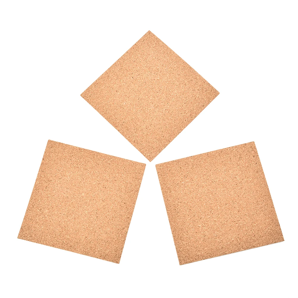 100/50Pcs Self Adhesive Cork Squares and Round DIY Adhesive Cork Board for  Coasters and DIY Crafts Self-Adhesive Cork Coasters - AliExpress