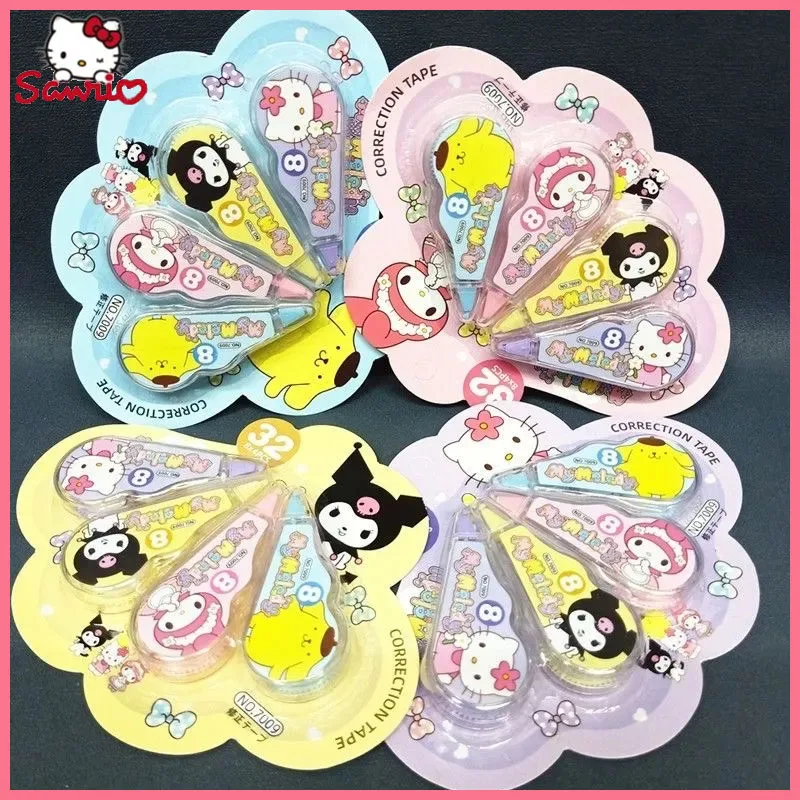 

Новинка 2023, Корректирующая лента Sanrio Kuromi Hellokitty, милая мелодия, Рекламные канцелярские принадлежности, школьные и офисные принадлежности, оптовая продажа, подарок