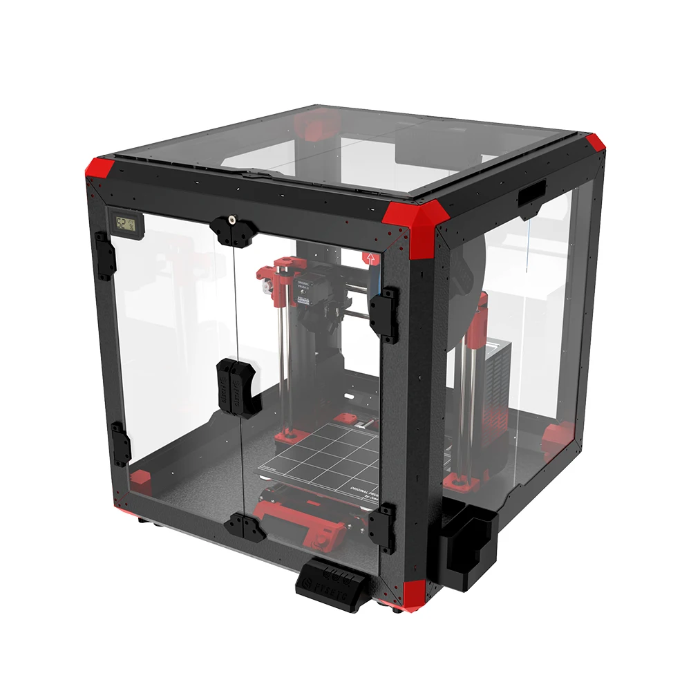 Prusa Enclosure Metal Printer Box Noise Cancelling with LED Light and Air Purifierfor Prusa MK3 MK4 Ender 2 3 Pro Anycubi Mega