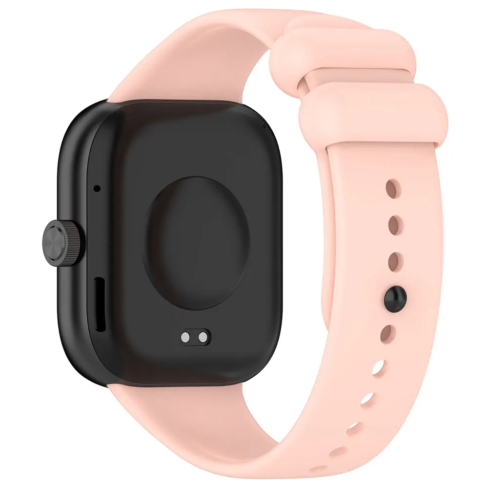Silicone Watch Strap with Shockproof Protective Case and Screen Protector Cover