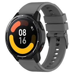 22mm Silicone Sports Watchband - Versatile Strap for Xiaomi Watch Color (Gray)