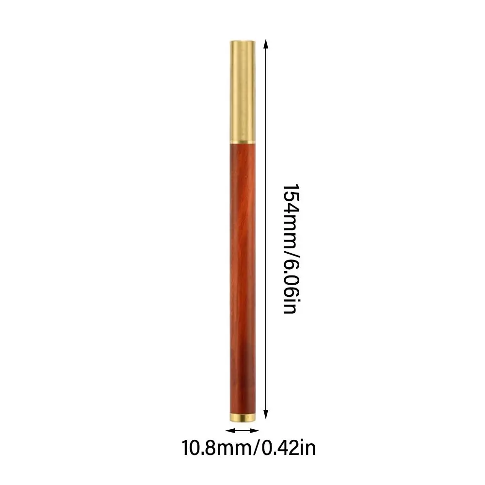 Wood Body Gel Pen 0.5mm Black Signature Pen Quick-drying Ballpoint Writing School Office Stationery Gift gel pens ballpoint pen multifunction ballpoint pen multifunctional pen ball point pen