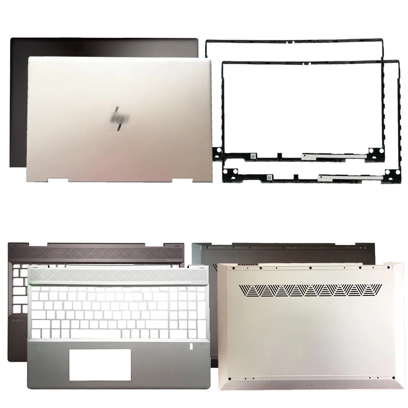 

Новинка для hp envy x360 15-dr 15m-dr 15-dr1005tx 1006tx 1007tx, портативная задняя крышка для ЖК-дисплея/Подставка для рук/Нижняя Обложка, цвет коричневый/серебристый