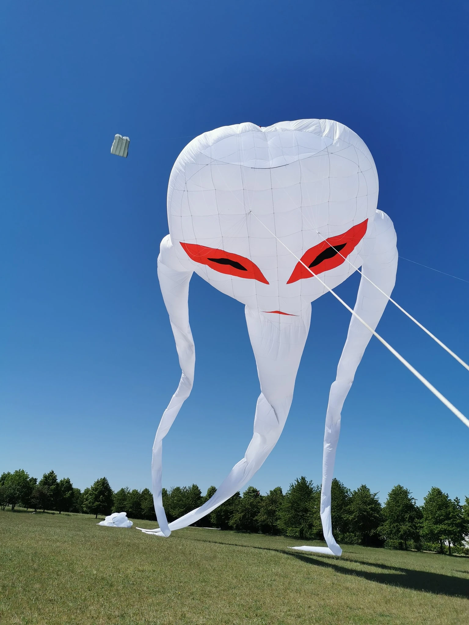 10m ufo Soft kite multi color fabric splicing skate pendant kite kites