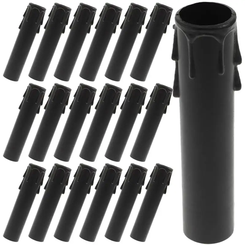 New 20Pcs/Lot Sleeve Bulb Base Cover Chandelier Part Tube Table Lamp Base Lamp Holder Tube