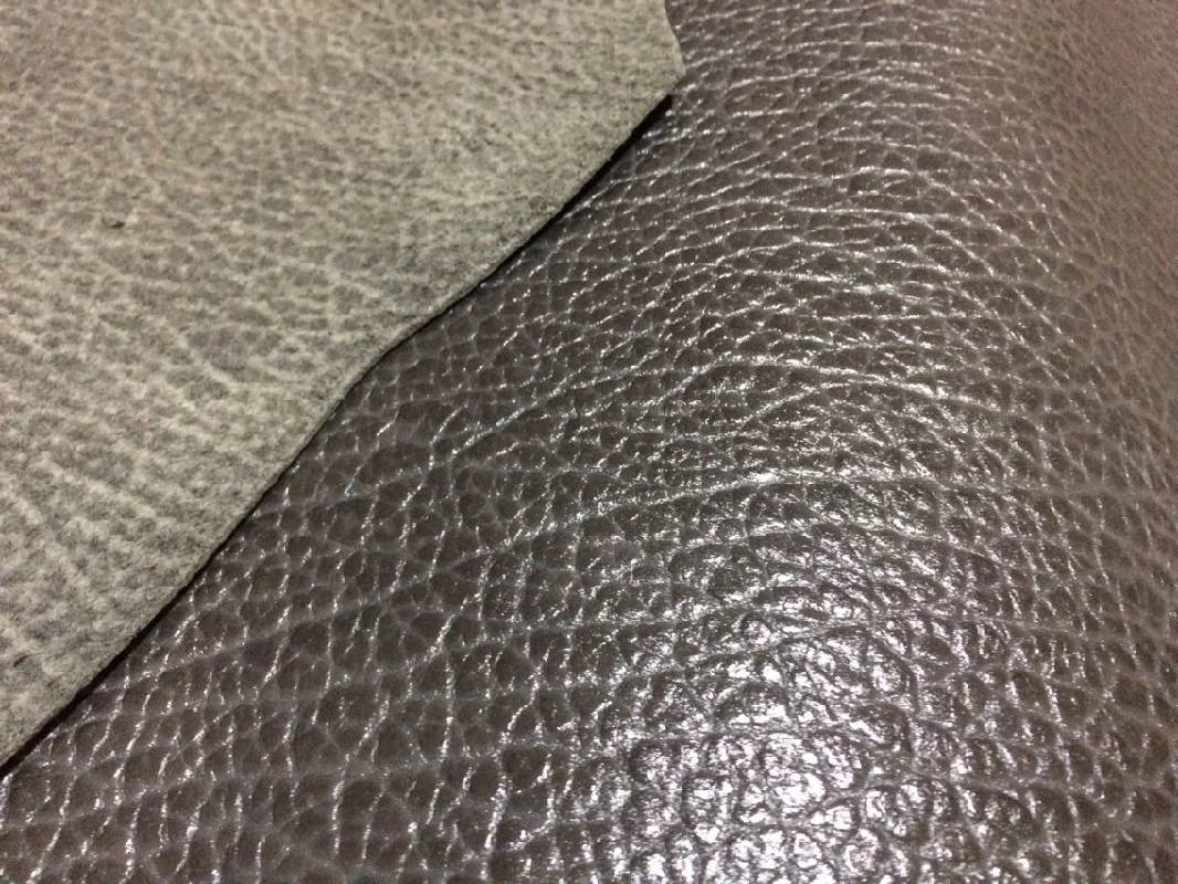 이탈리아산 파에다 코끼리 무늬 소가죽, 1층 소가죽, 두께 1.0mm, 15 SF 그레이 및 블루