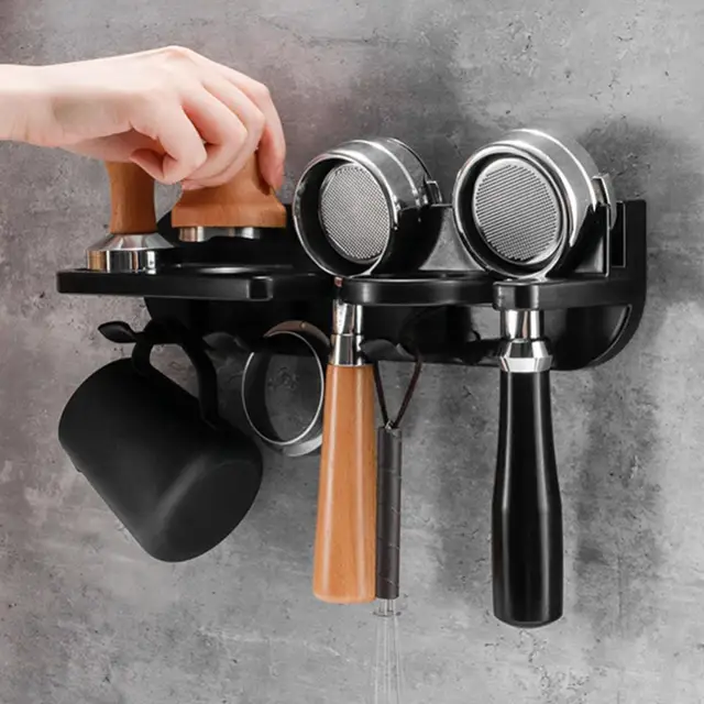 Kávészerszámok Tartó Falra Portafilter Állvány Eszpresszó 51Mm 54 Mm 58 -Es Kávéfőző Szerszám Barista Kiegészítők - Image 4