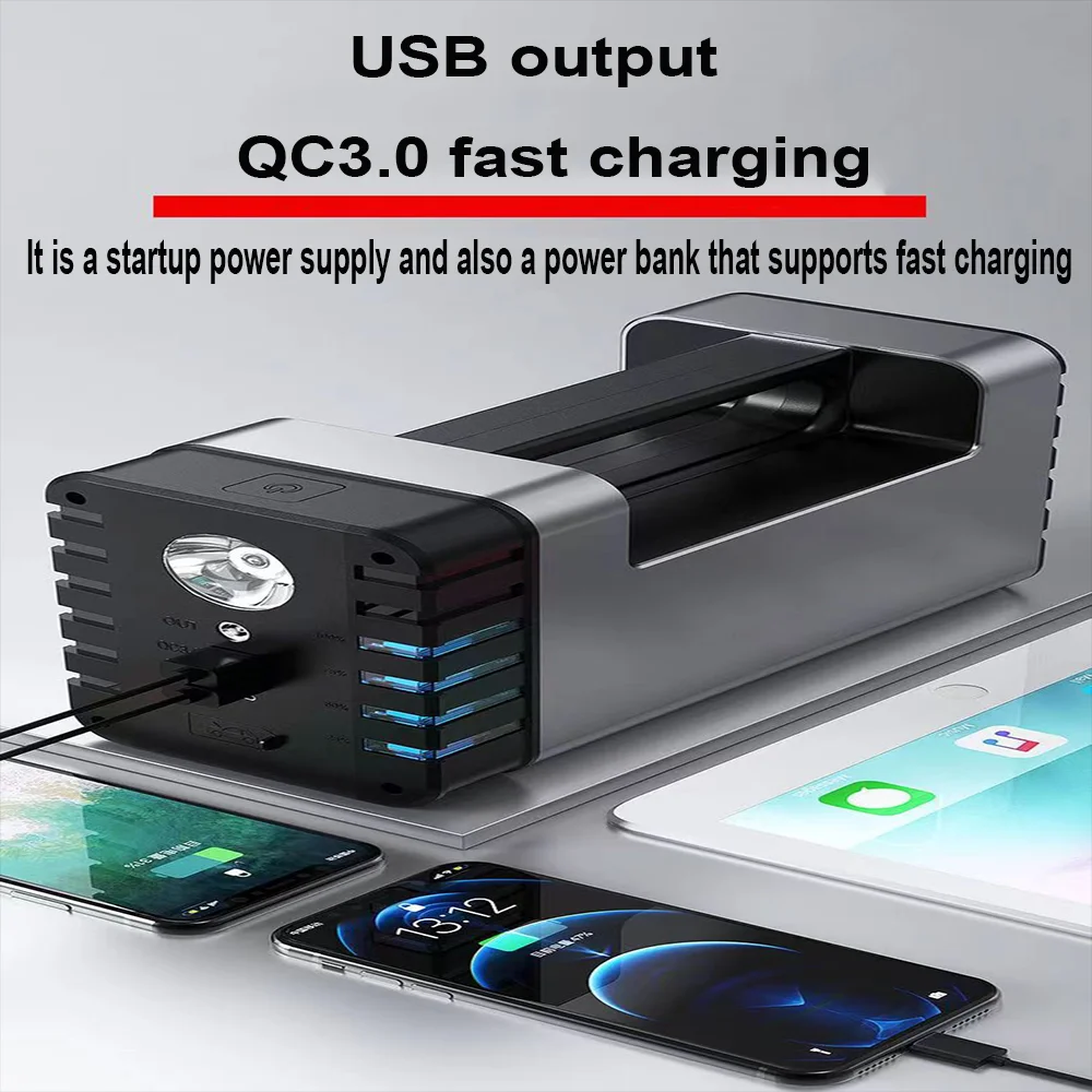 Medium Large Trucks 24V 8998000mAh/9998000mah Car Jump Starter Emergency Power Truck