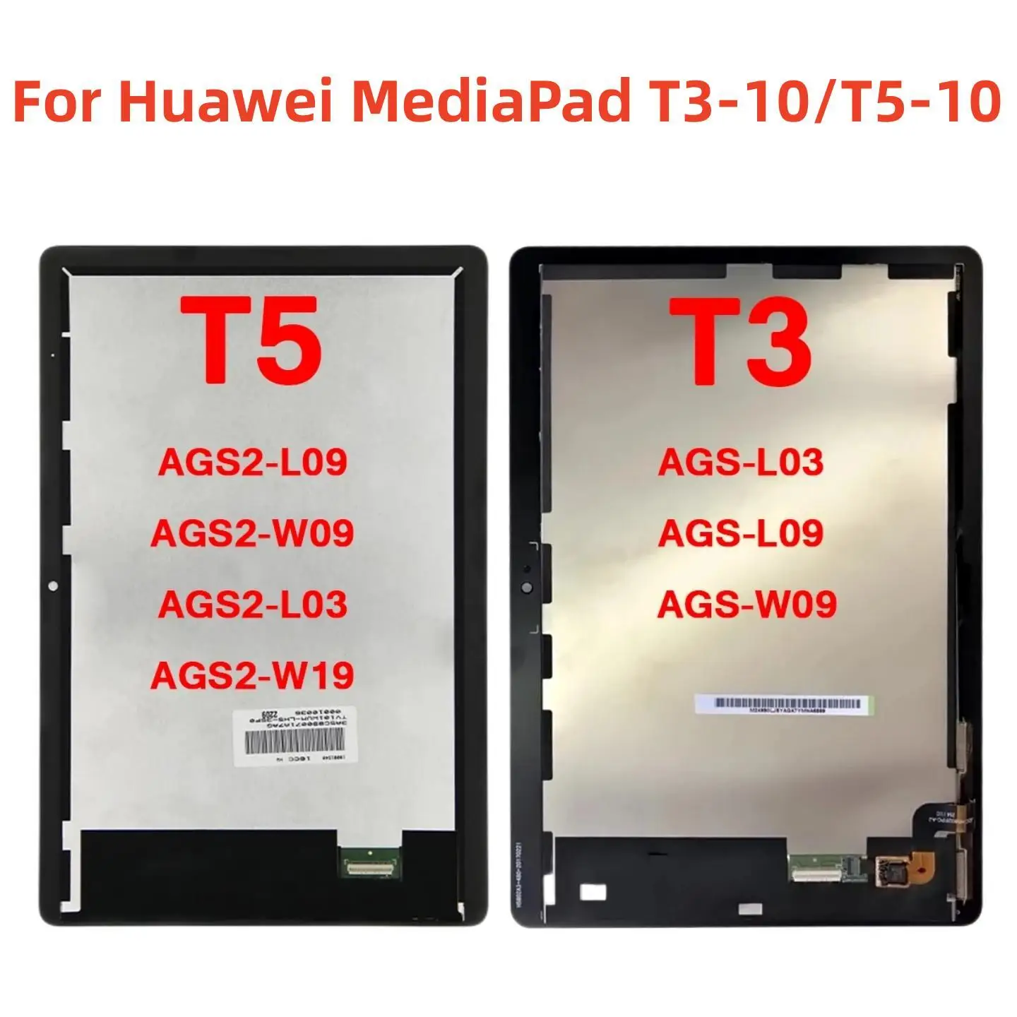 Test LCD Display For Huawei MediaPad T3 T5 10 AGS L03 AGS L09 AGS W09