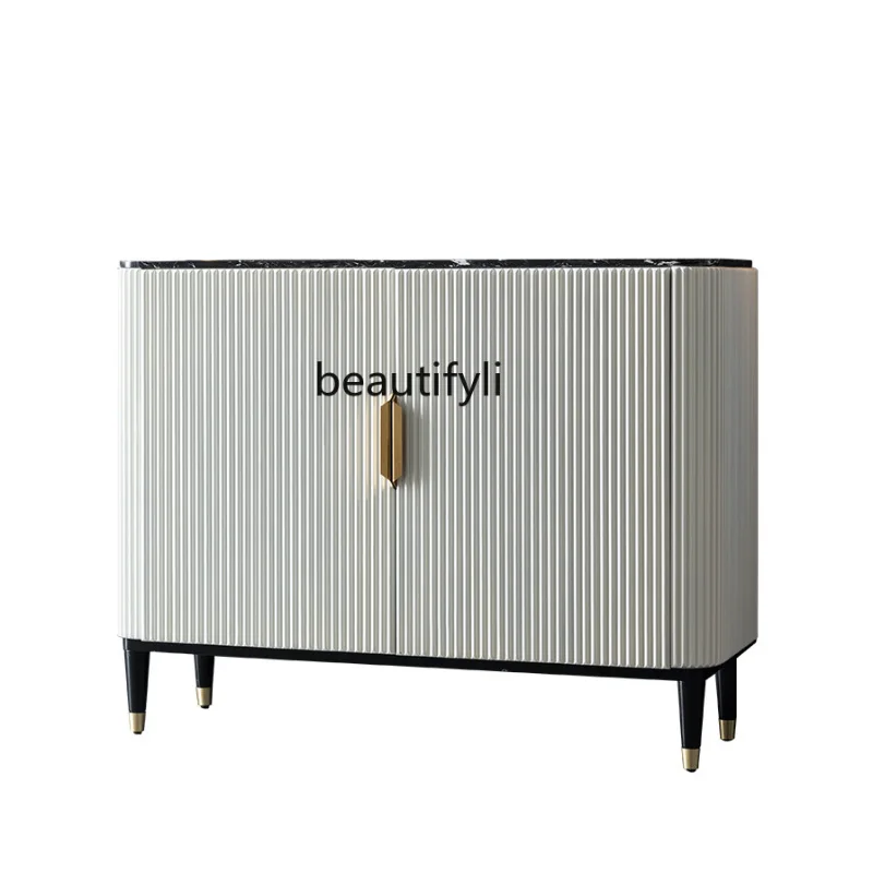 

Entrance Entrance Cabinet Home Hallway Living Room Line Locker Sideboard Cabinet Storage Shoe Cabinet Solid Wood Wine Cabinet