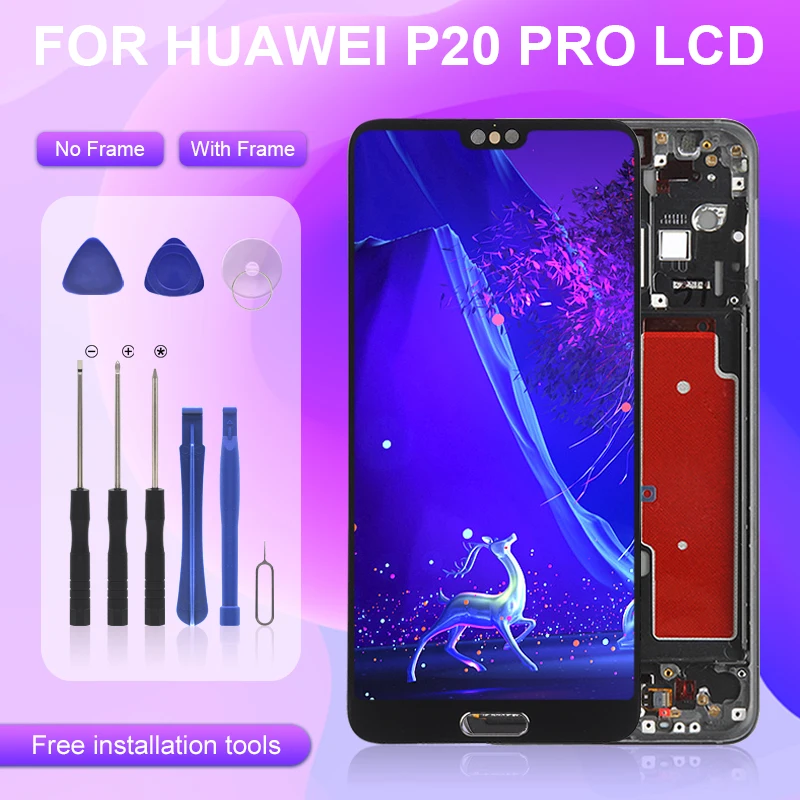 Huawei P20 Pro Lcd Display Touch Screen Digitizer 6.1 Inch Display