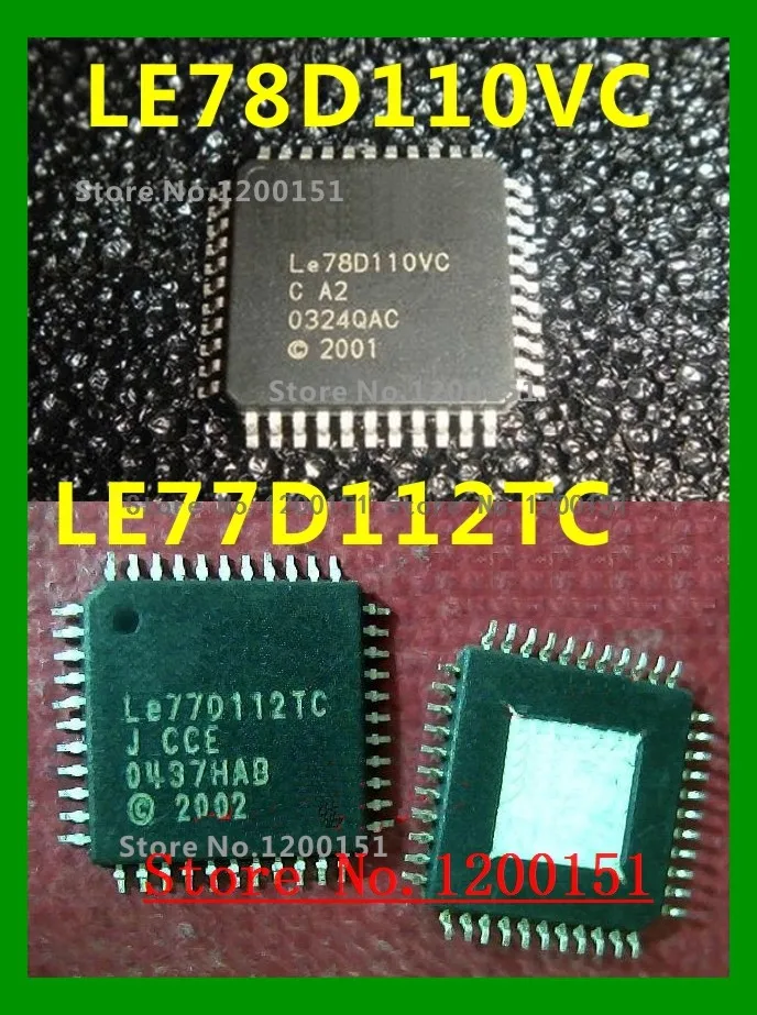 

LE78D110VC LE77D112TC QFP44