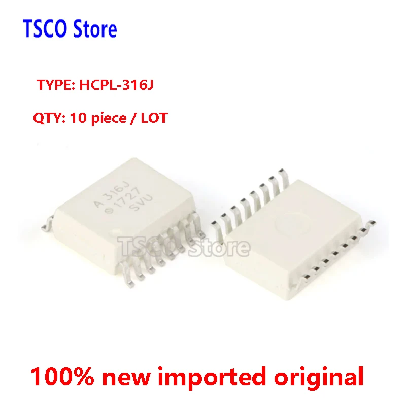 

(10 шт./партия) 316J HCPL-316J-500E 100% новый оригинальный