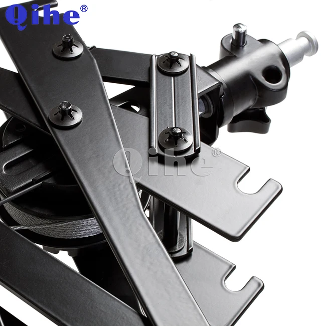 QH-B3304, 천장 레일 시스템, 4개의 팬토그래프 포함, 레일 길이는 3m