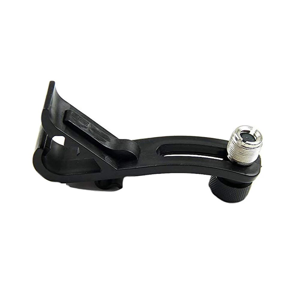 Drum Microphone Clip Holder Height Adjustable Mic Clip Stand Drum Rim Mount Clamp Groove Gear Shock