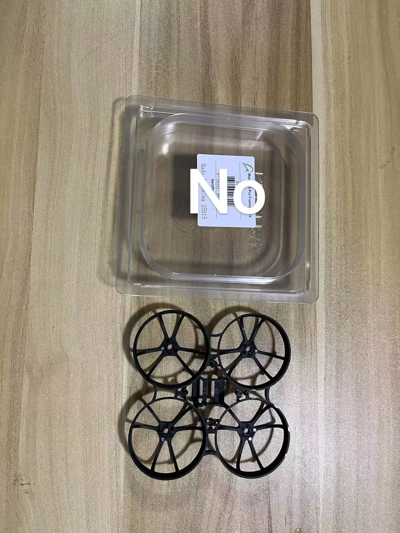 Paquet de 8 hélices de drone FPV micro 40mm, pièces de rechange pour réparation ou upgrade.