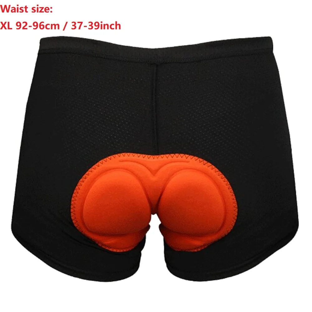 Unisex 3D Padded Coolmax Cycling Underwear Shorts