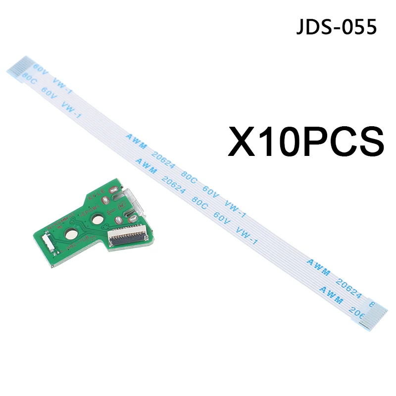 10-Pack USB Charging Port Socket Circuit Board
