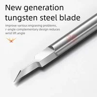 Dspiae ZPB/GS Series Ultra Scribing Tool Straight Edge Broach Step Scraper for Modeling Detailing Tools Hobby DIY Supply 1