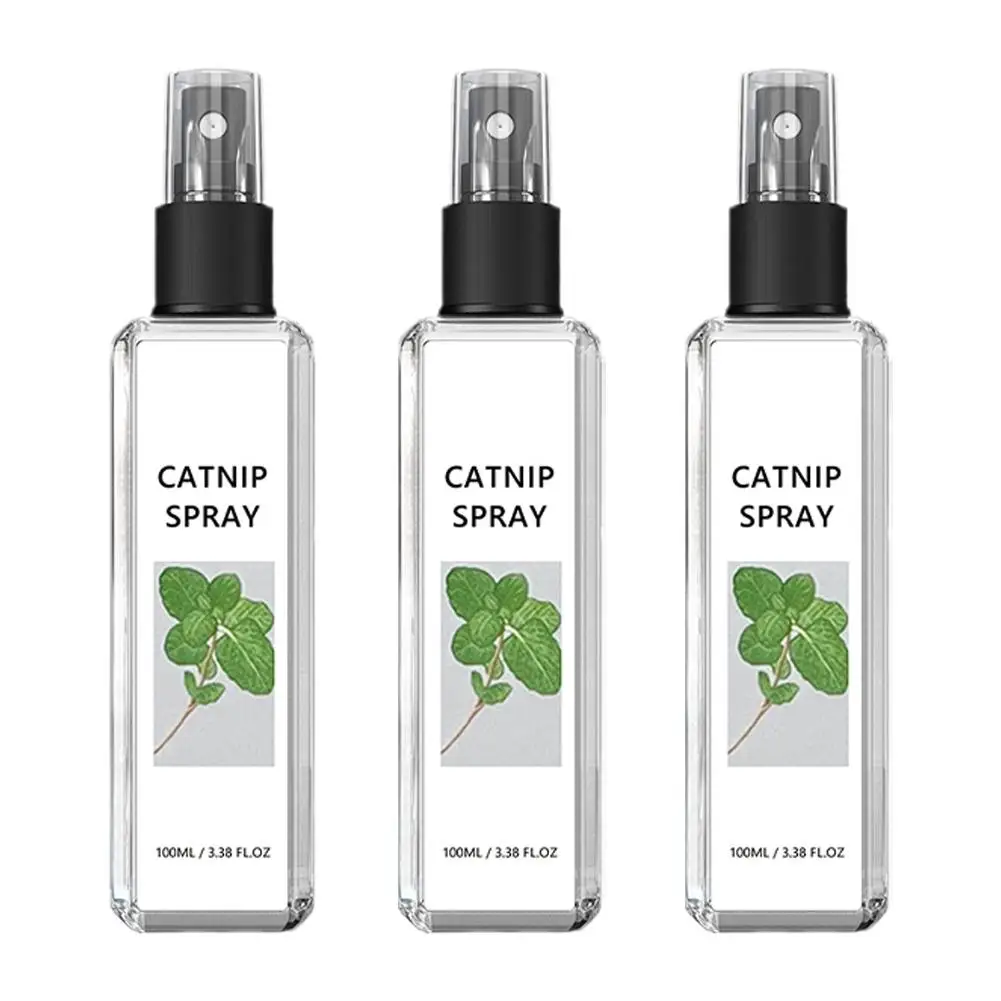 20/100ml Cat Catnip Spray Healthy Ingredients Catnip Spray For Kittens Cats Attractant Easy To Use Safe For Pets Gift Pet