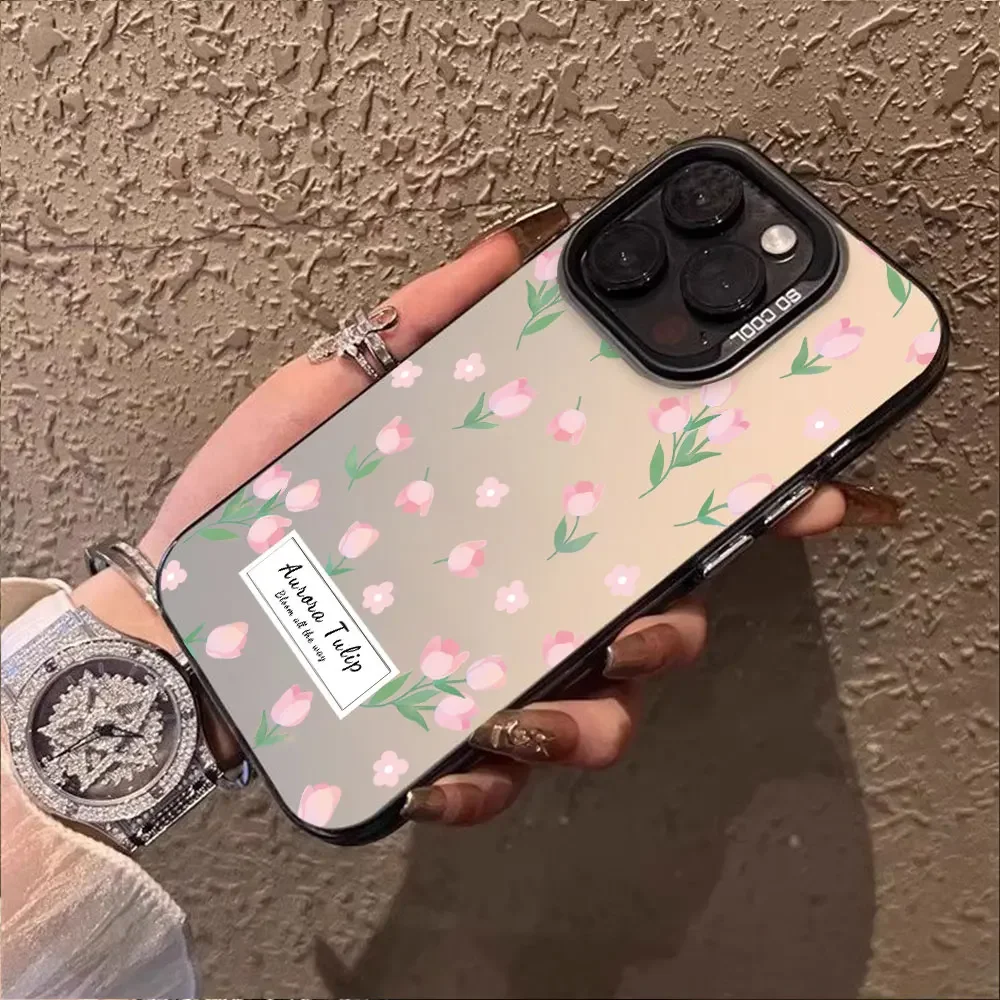 Shockproof Floral Phone Case - Durable Protective Cover